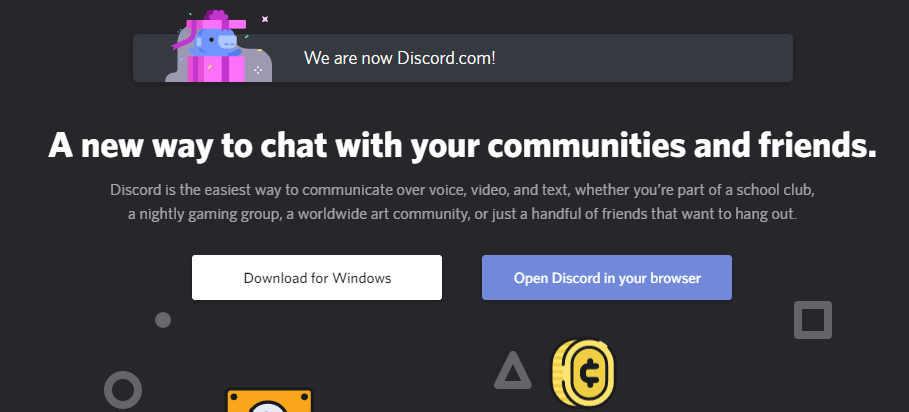 discord wont open discord web