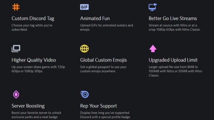 discord nitro features