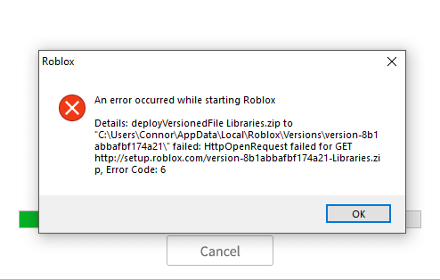 Roblox Error Code 6 Game Launch Error Fixed Easily 2021 - error code 666 roblox