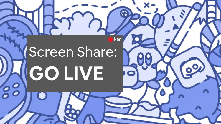 discord screen share go live