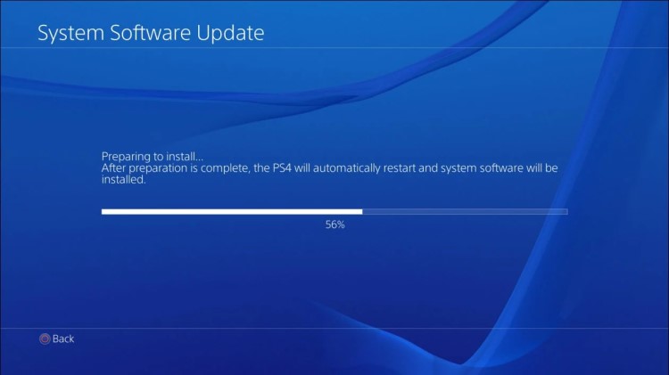 PS4 Error CE-34878-0 software update