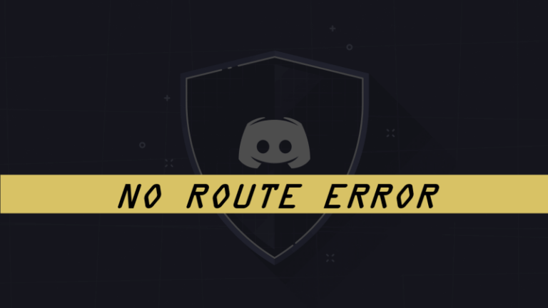 DISCORD-NO-ROUTE-ERROR