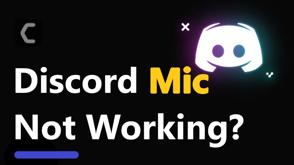 discord mic not working