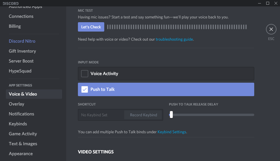 push talk Discord can't hear anyone after a while