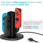 Centeni Switch Joy Con Charging Dock Charge Station for Nintendo Switch Joy-Con