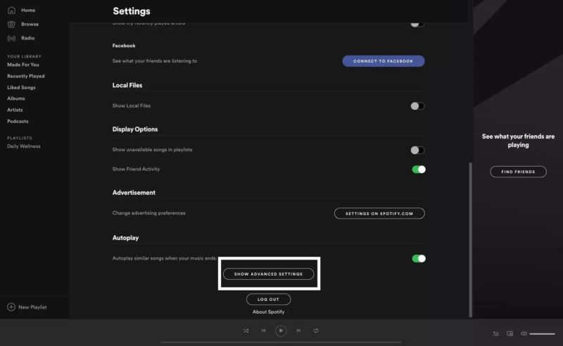 Turn off Hardware Acceleration for spotify can't play current song