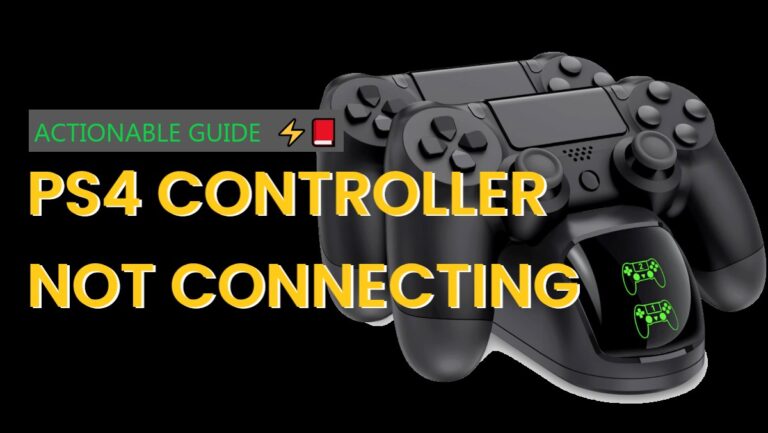 PS4-Controller-NOT CONNECTING TO PS4