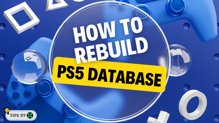 rebuild ps5 database