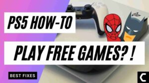Free Games On PS5