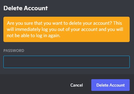 Discord-delete-account