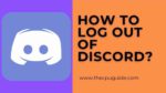 LOG OUT OF DISCORD?