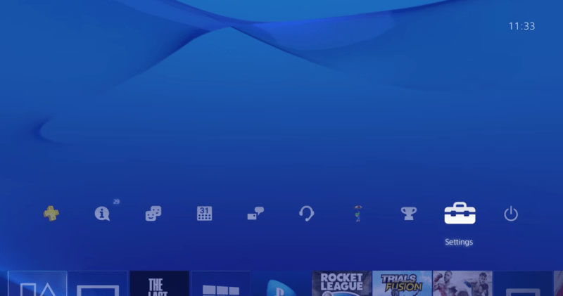 Setting icon ps4 How to Activate/Deactivate as Primary PS4