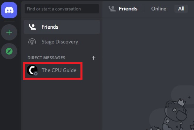 how to block someone on discord