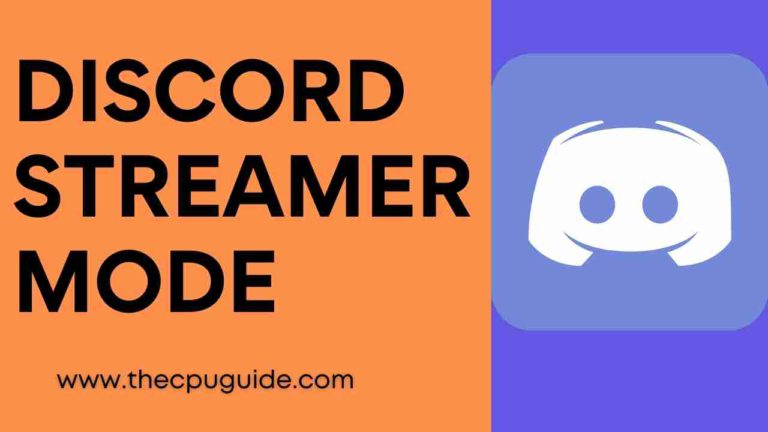 discord streamer mode