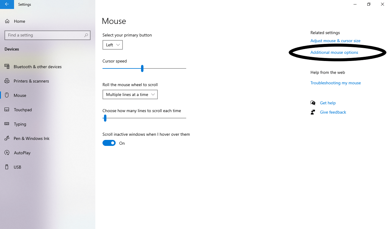 How to Turn off Mouse Acceleration