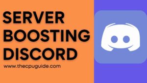 server boosting discord