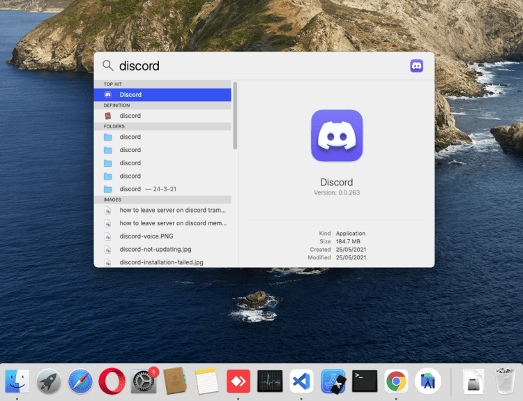 Open discord uninstall discord mac