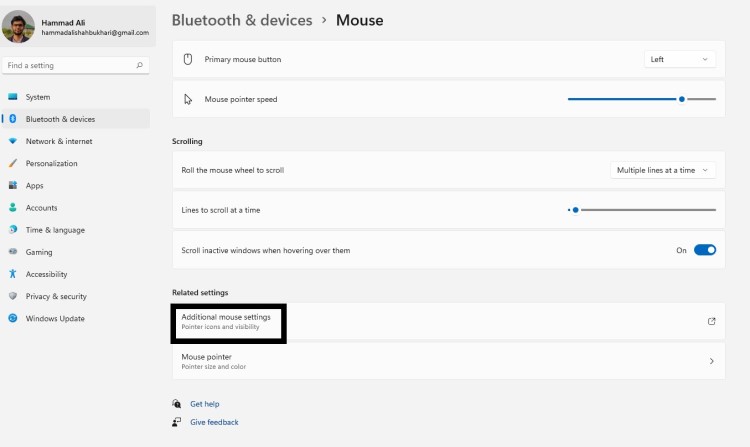 How to Change Mouse Sensitivity/DPI on Windows 11