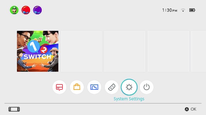  Home Menu Nintendo Switch From Recovery Mode