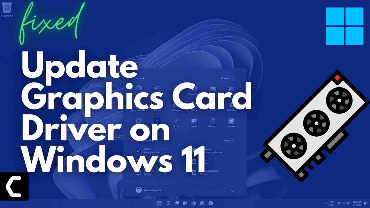 Update Graphics Card Driver on Windows 11