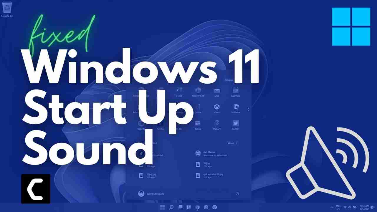 Windows 11 start up sound