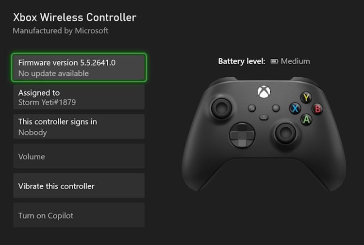 Xbox Series X controller not connecting3