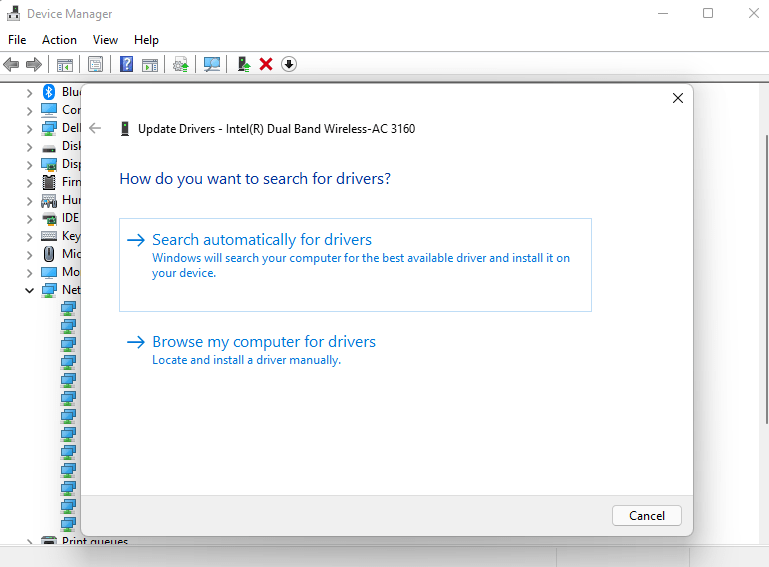 WIFI Drivers Windows Can't Communicate with the Device or Resource ,windows can't communicate with the device or resource (primary dns server),