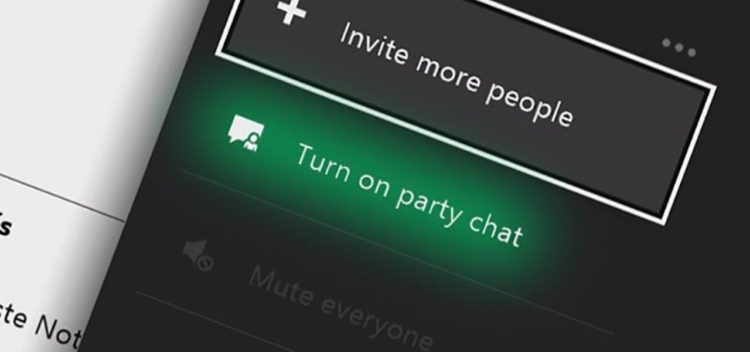 party-chat-xbox-one