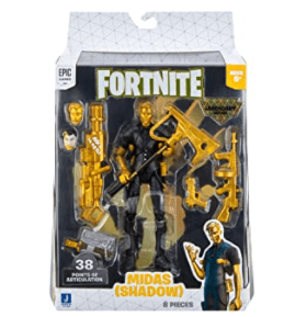 Fortnite Legendary Series Midas, 6-inch Highly Detailed Figure [AMAZON]