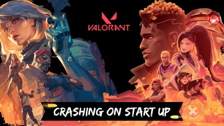 Valorant crashing on startup