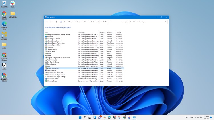 System Maintenance Windows 11 Startup Repair