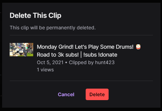 Delete this clips How to Clip on Twitch,Twitch clips,My twitch clips.