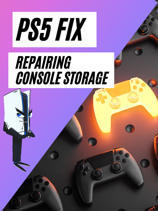 How To Fix PS5 Repairing Console Storage? PlayStation Repairing FIX