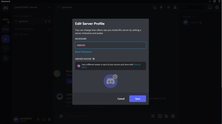 Save How To Change Nickname on Discord