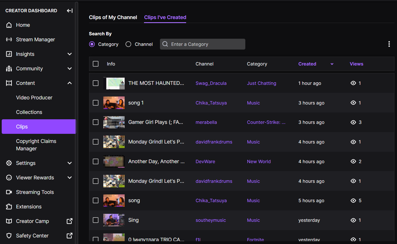 Clips Twitch homepage How to Clip on Twitch,Twitch clips,My twitch clips.