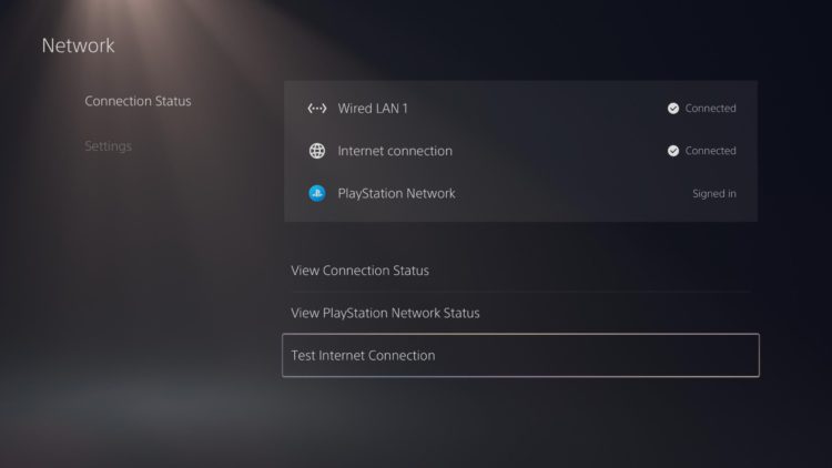 PS5 Network Connection Home scaled e1637651510368