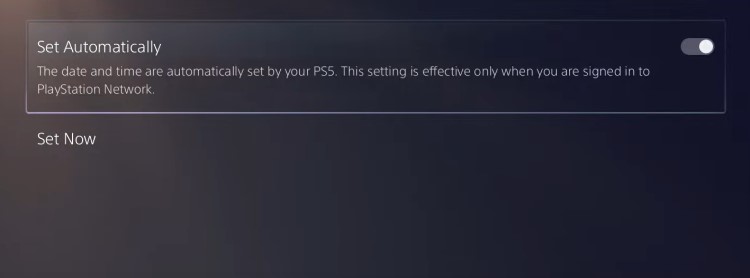 set automatically Update PS5 Controller