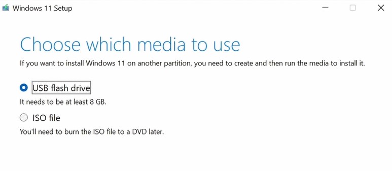 Choose which media to use Clean Install Windows 11,how to install windows 11, install windows 11, install windows, windows 11 product key 