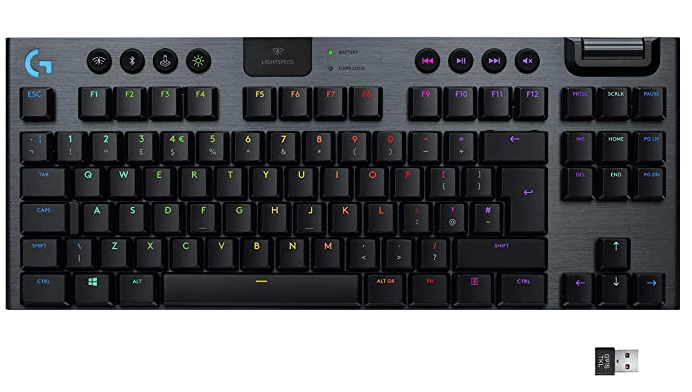 Logitech G915 TKL Tenkeyless best keyboard for minecraft