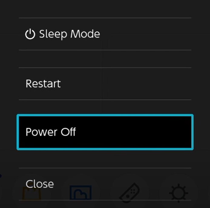 Power off Update Nintendo Switch From Maintenance Mode