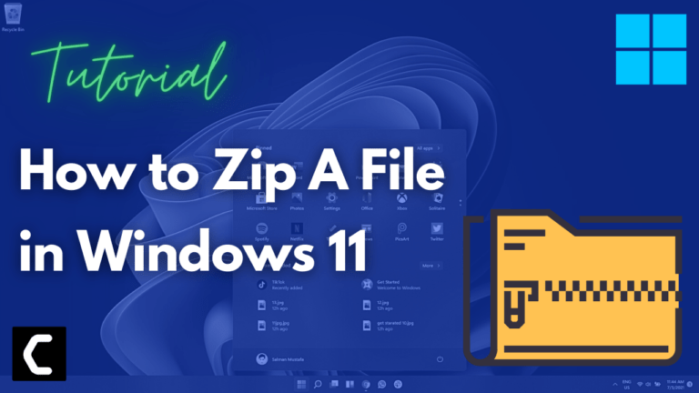 How to Zip a File In Windows 11? Best Guide