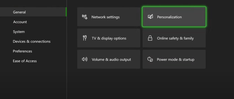 personalization Xbox One Error 0x82D40003