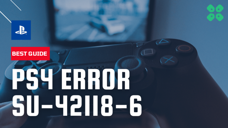 ps4 error su-42118-6