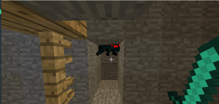 cave spider, How to Make Crossbow in Minecraft