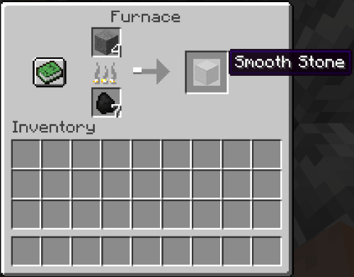 How to Make Armor Stand in Minecraft, make smooth stone