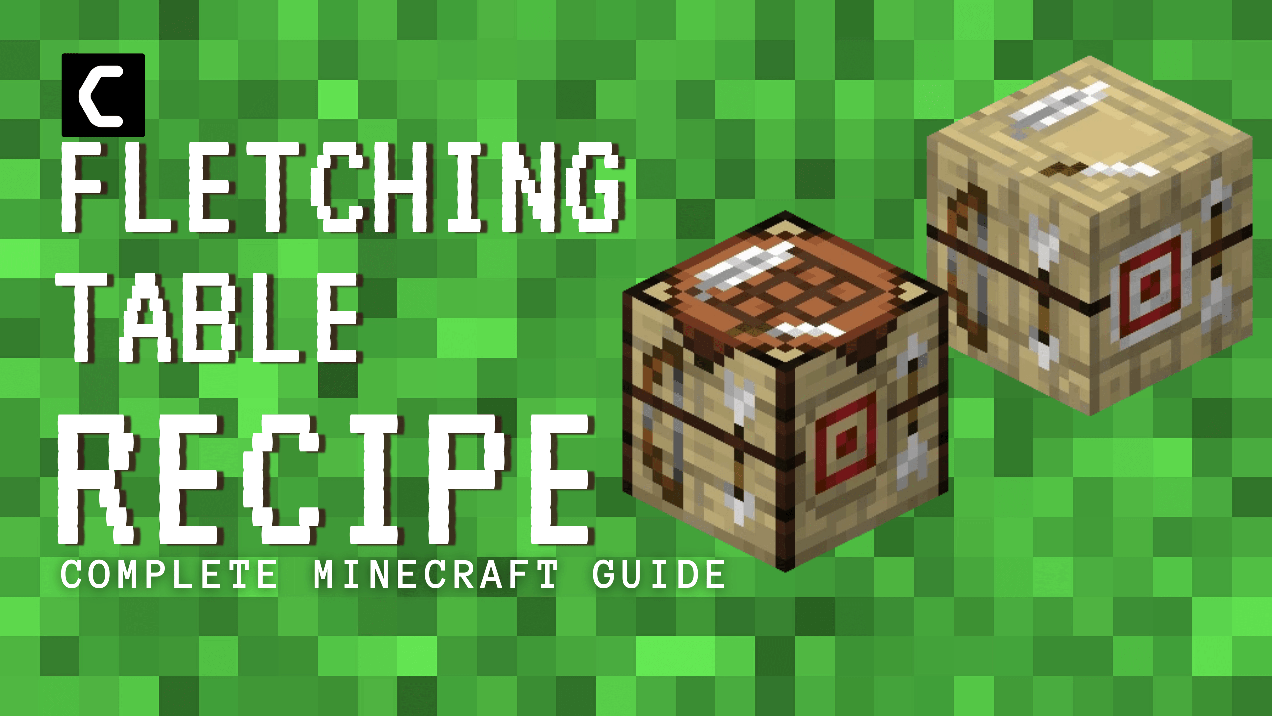 How to Make Fletching Table in Minecraft