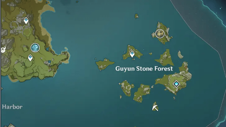Guyun Stone Forest Genshin Impact Mining Spots, where to buy cor lapis genshin, genshin impact mining spots, genshin mining spots