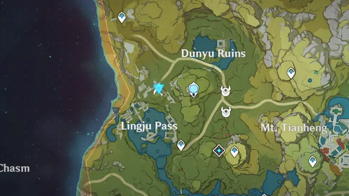 Lingju Pass genshin impact mining spots ,  where to buy cor lapis genshin, genshin impact mining spots, genshin mining spots