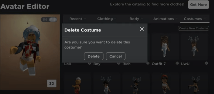 Ok How To Delete Outfits on Roblox on iPhone:Android