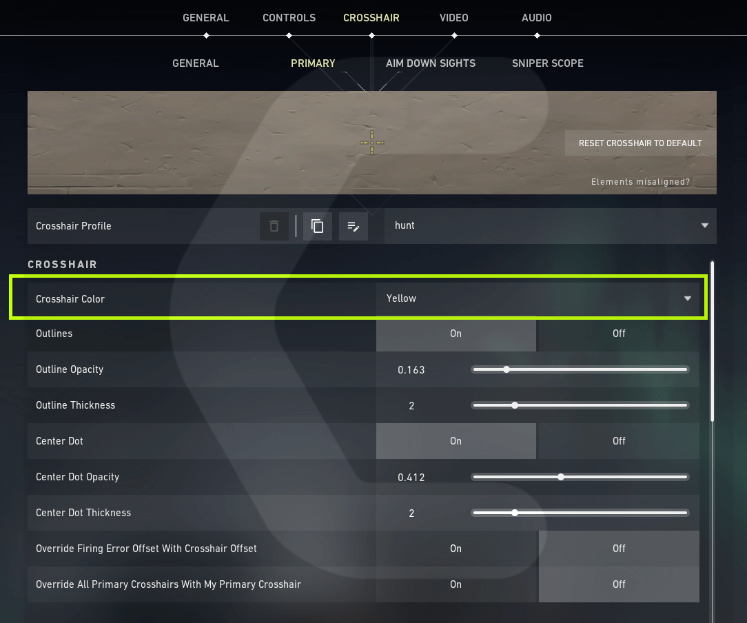 Crosshair Crosshair in Valorant, best valorant crosshair, valorant crosshairs,dot crosshair valorant, valorant crosshair settings